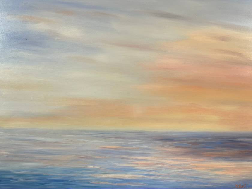 Cloud Painting in Acrylic Class