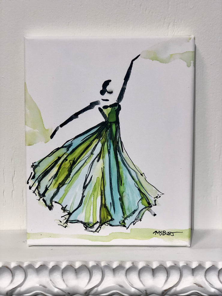 Fanciful and Free - Dancer Giclée Print - 1024