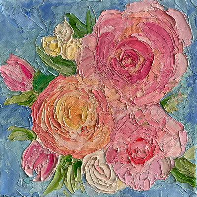 Floral Painting in Acrylic Class