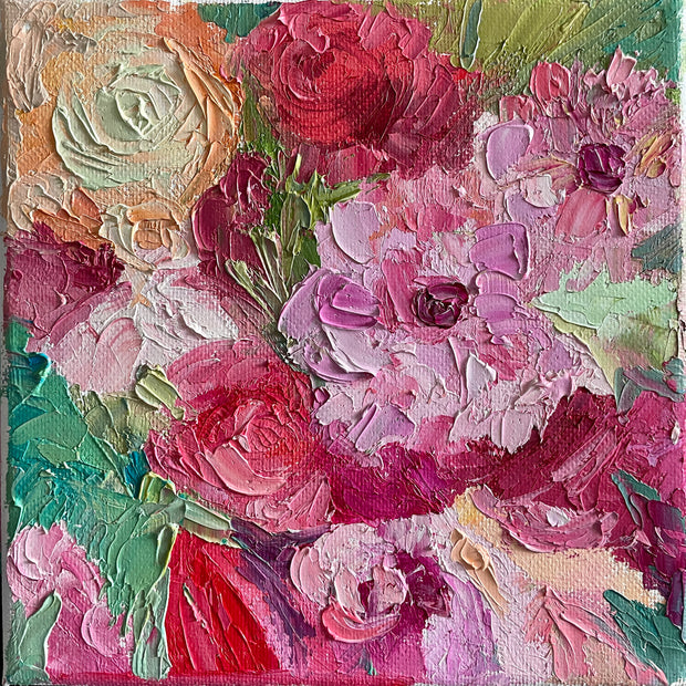 "Lorraine" - Floral Painting Series