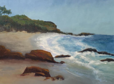 Laguna Seascape | Picnic Beach - Seascape Painting 126