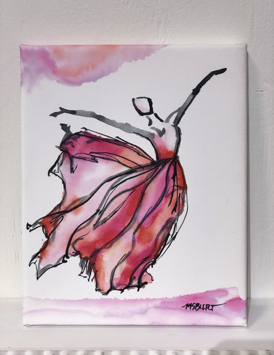 In the Pink - Dancer Giclée Print - 1008