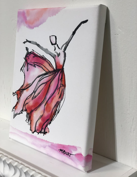 In the Pink - Dancer Giclée Print - 1008