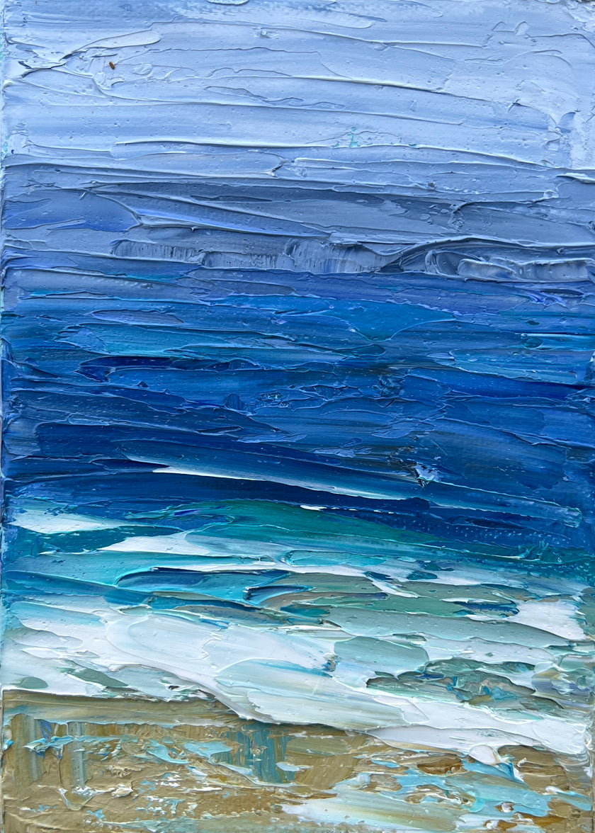 Storms Coming - Seascape Oil Painting - 184